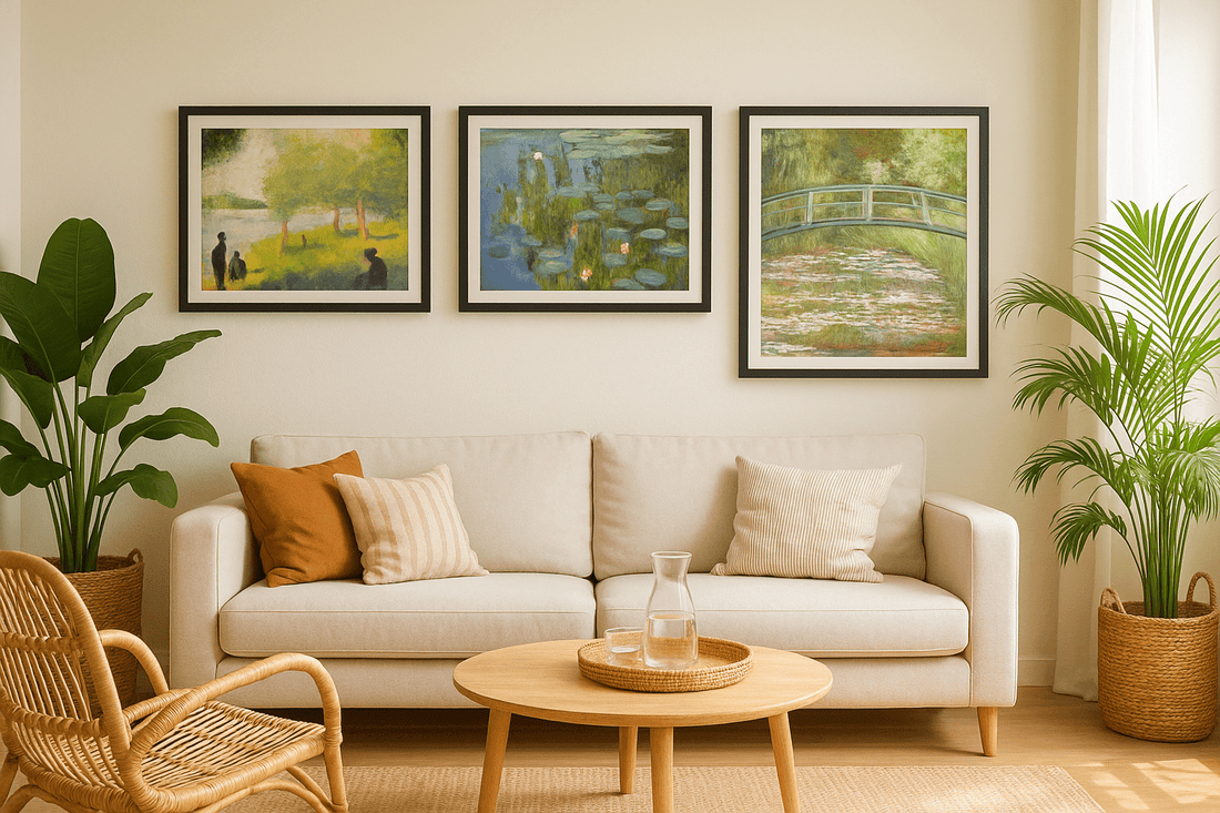 Wall Art for the Living Room: Top Trends to Know in 2025 - The Print Vault