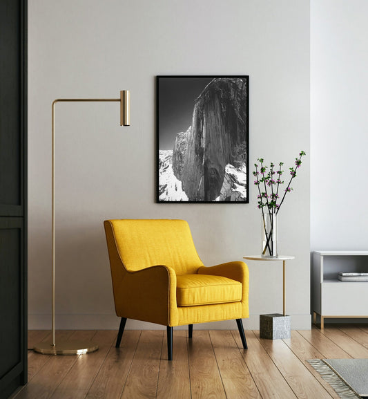Ansel Adams Prints - Monolith, the Face of Half Dome (1927) – Room View