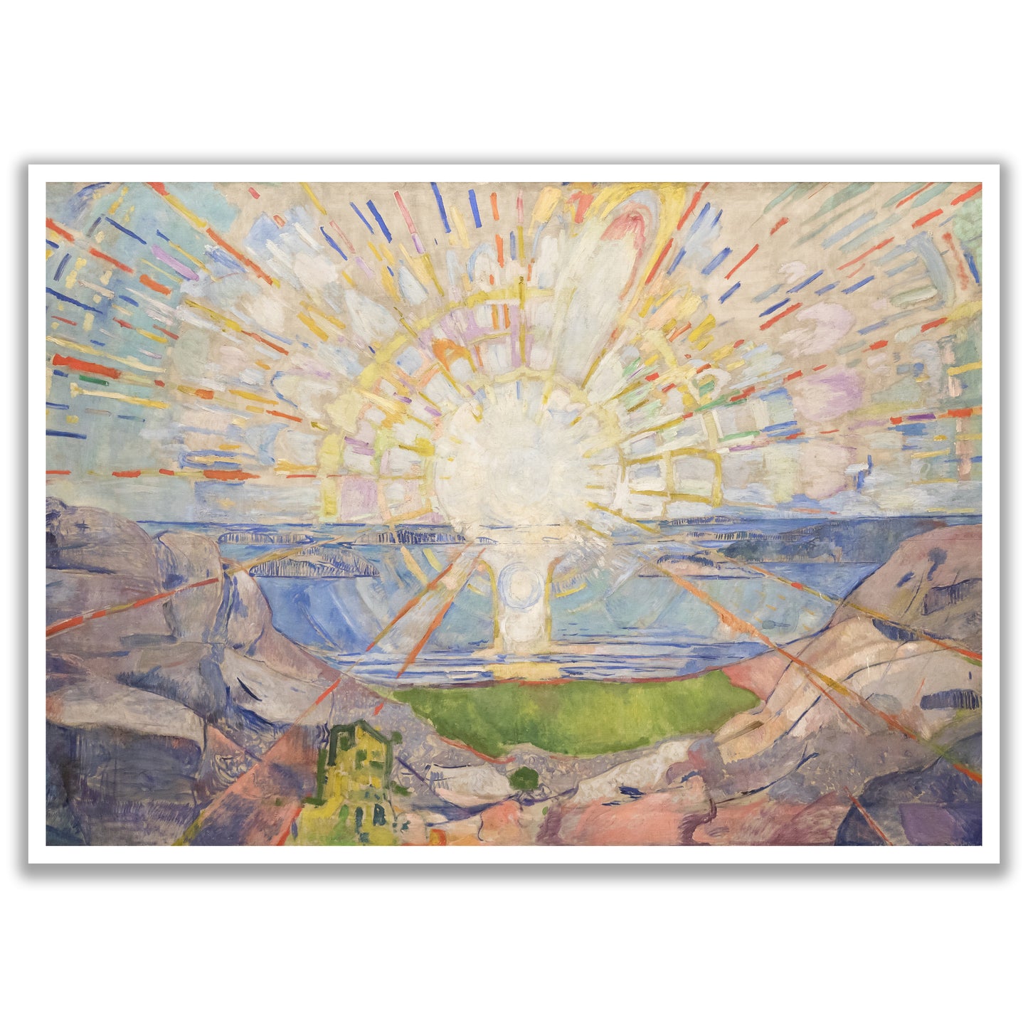 The Sun (1911) by Edvard Munch
