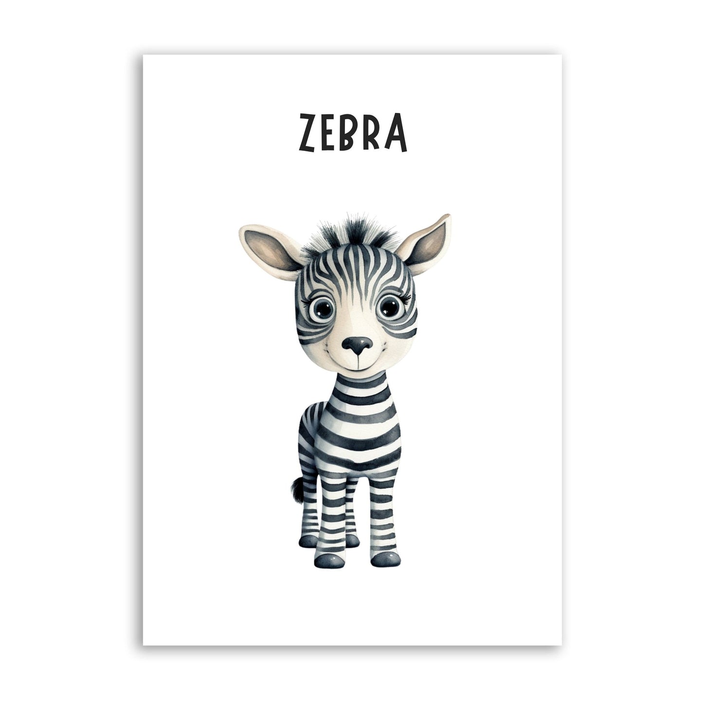 Kids-print-adorable-zebra-safari-nursery-room-front-view