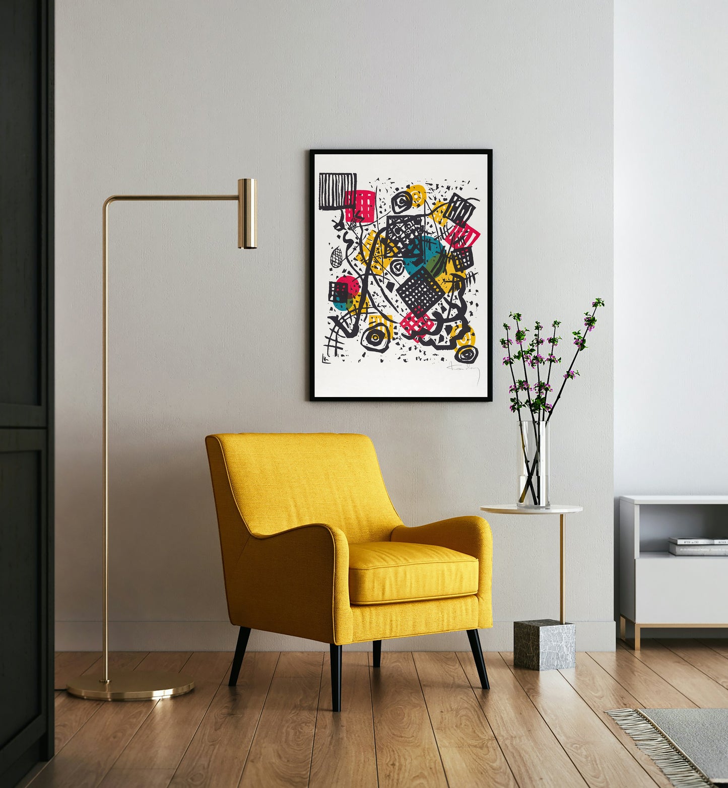 Kleine Welten V (Small Worlds V) (1922) by Wassily Kandinsky