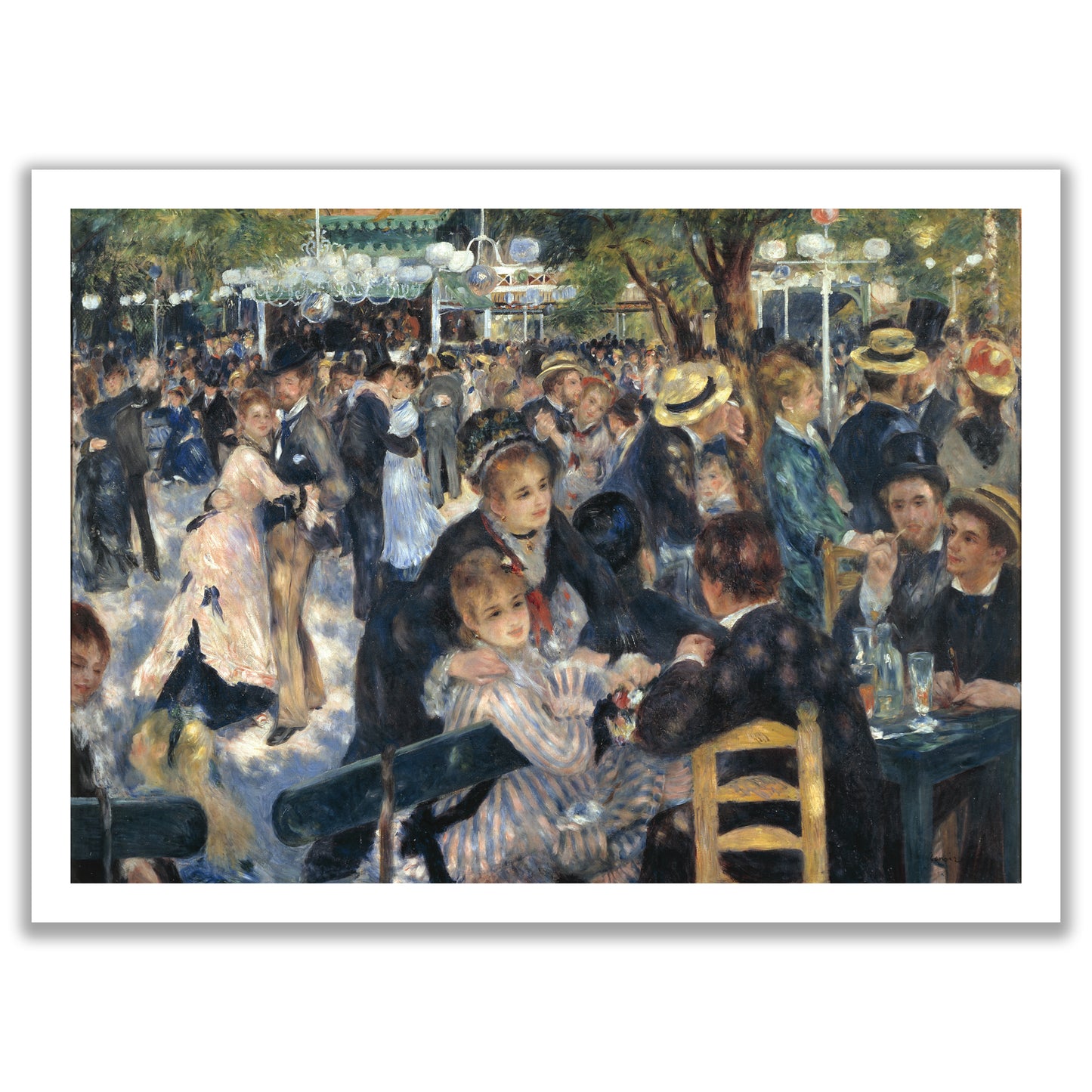 Le Moulin de la Galette by Pierre-Auguste Renoir