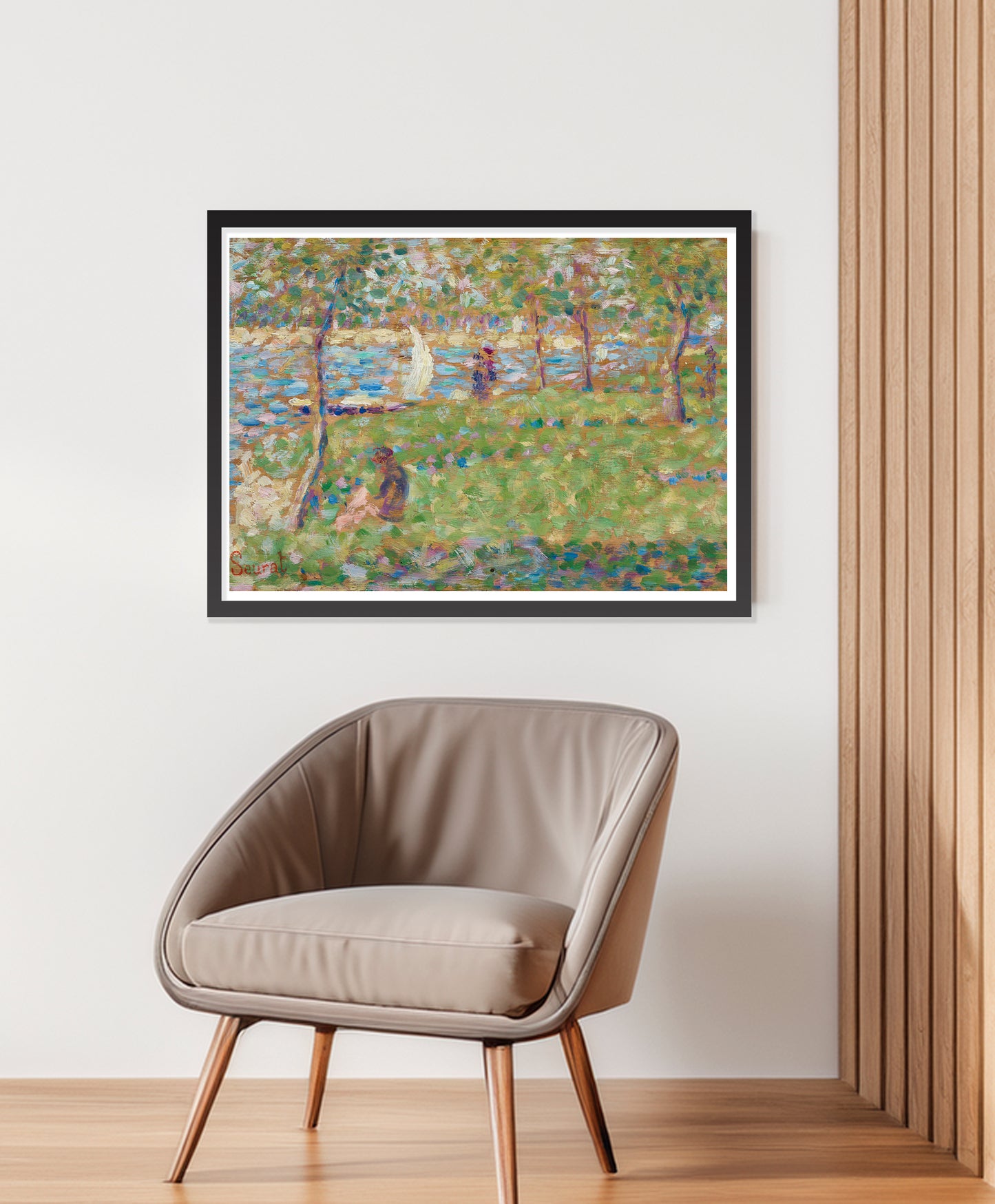 Study for "La Grande Jatte" (ca. 1884–1885) by Georges Seurat