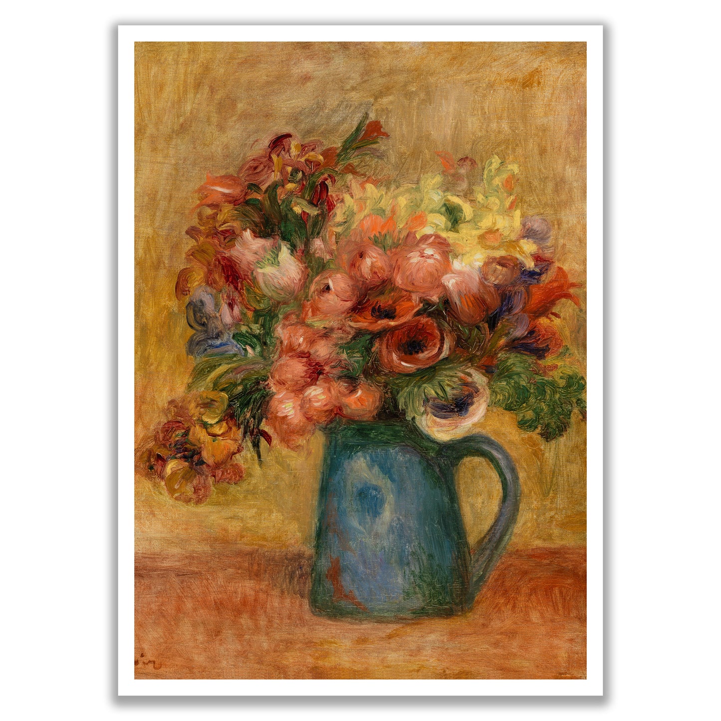 Vase of Flowers (Vase de fleurs ) by Pierre Auguste Renoir