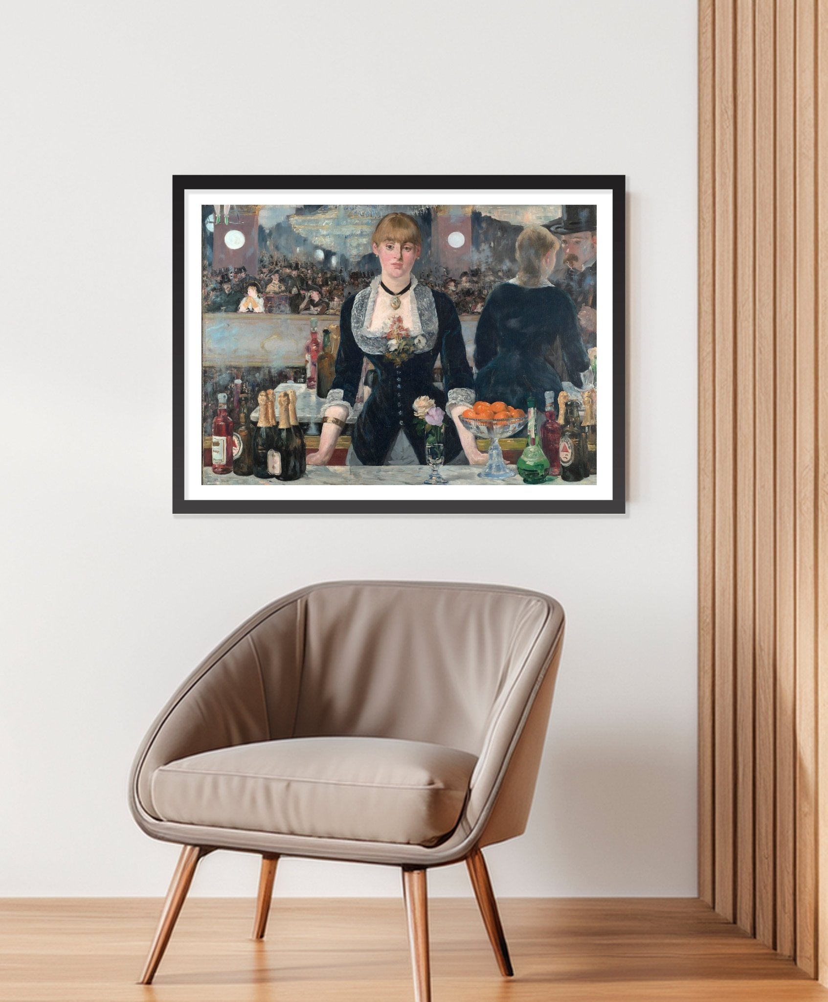 A Bar at the Folies - Bergère by Edouard Manet - The Print Vault