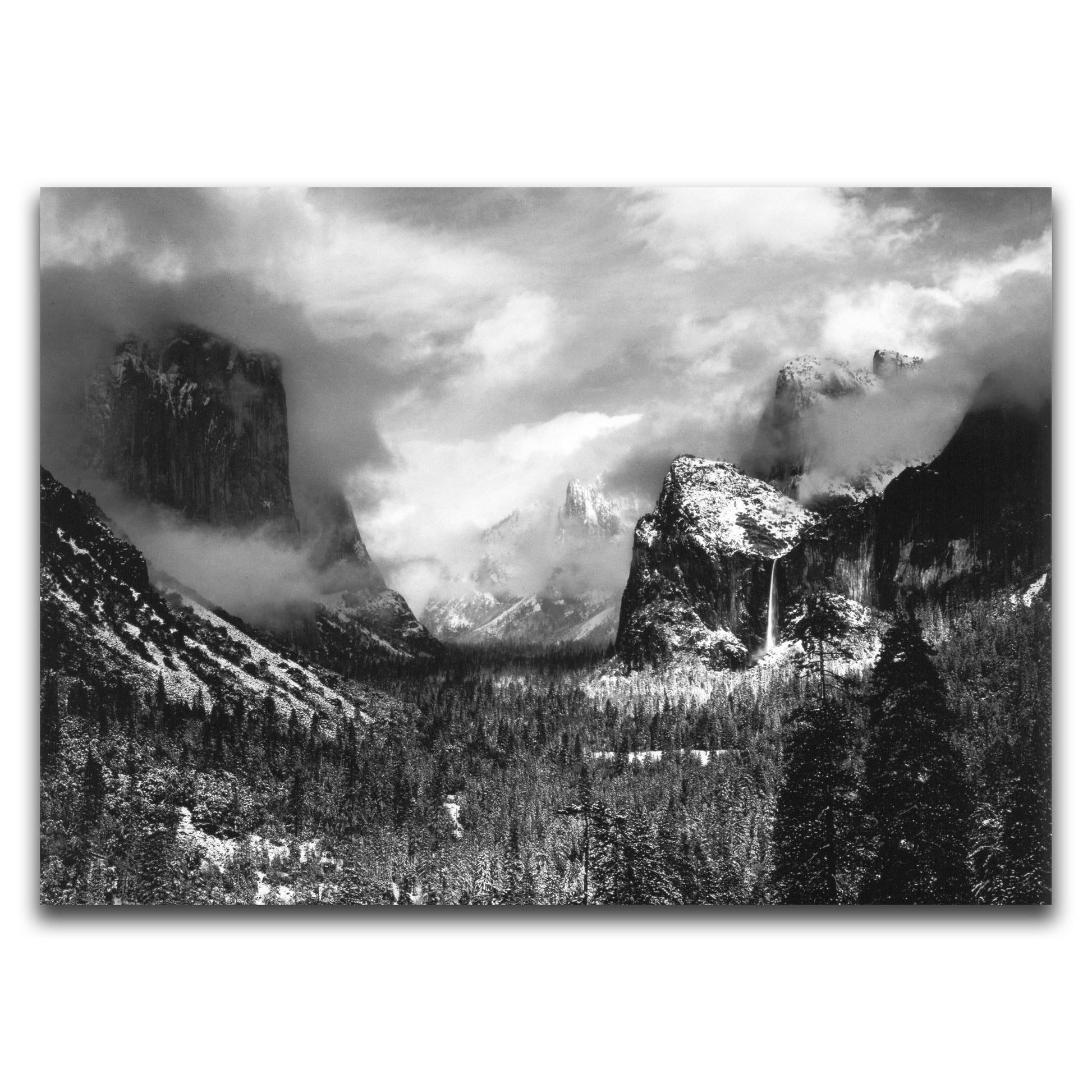 Ansel Adams Prints - Clearing Winter Storm, Yosemite Valley – Front View