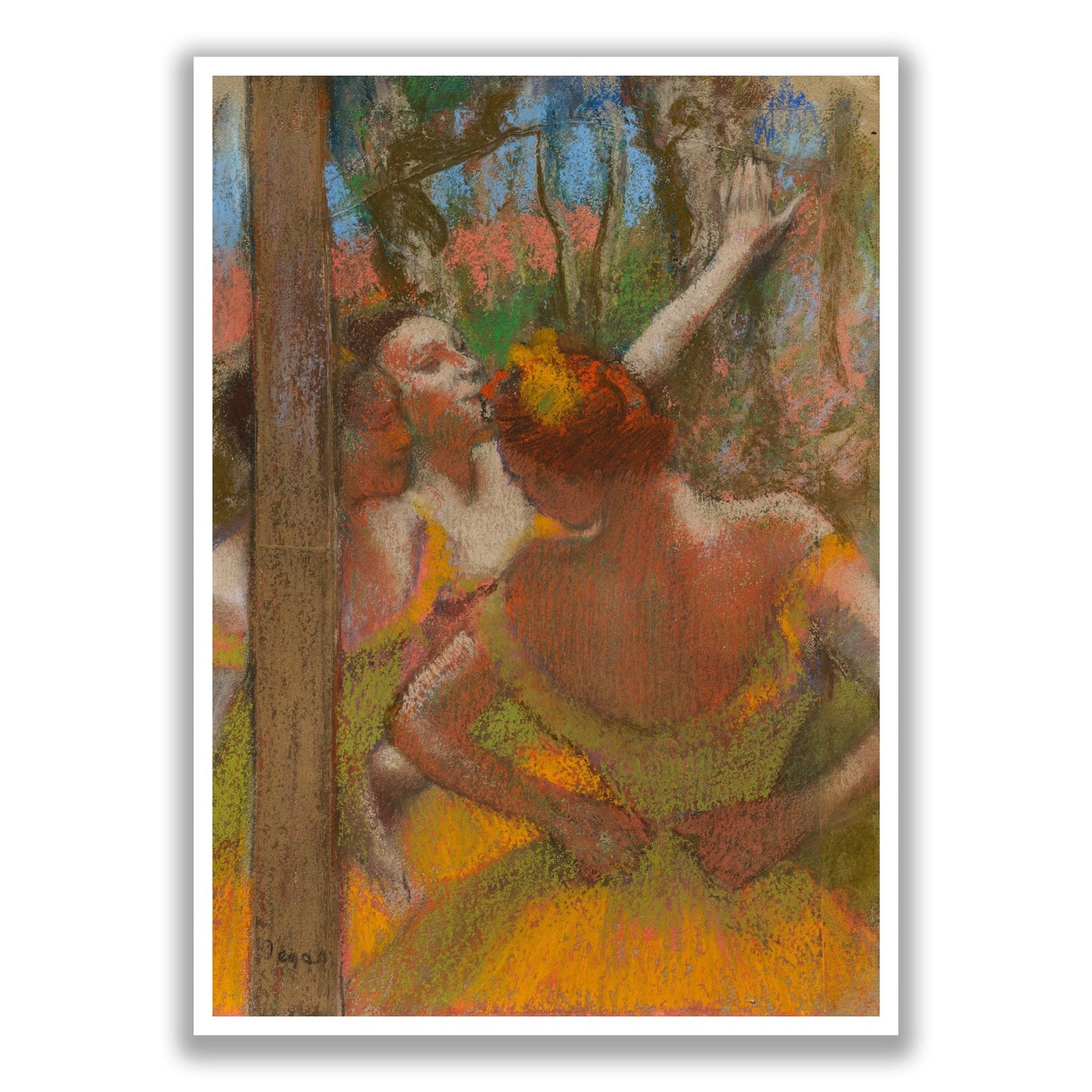 Dancers (1896) by Edgar Degas - The Print Vault