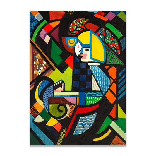 Daughter in a Rocker (1917–1918) by Henry Lyman Sayen - The Print Vault