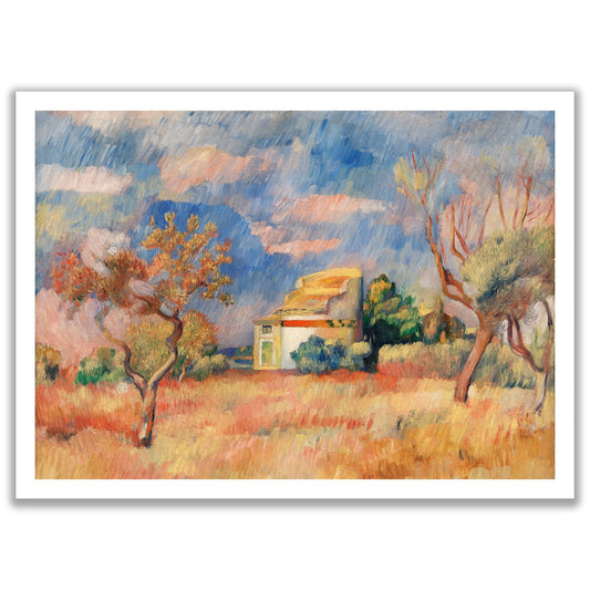 Dovecote at Bellevue (1888–1889) by Pierre - Auguste Renoir - The Print Vault