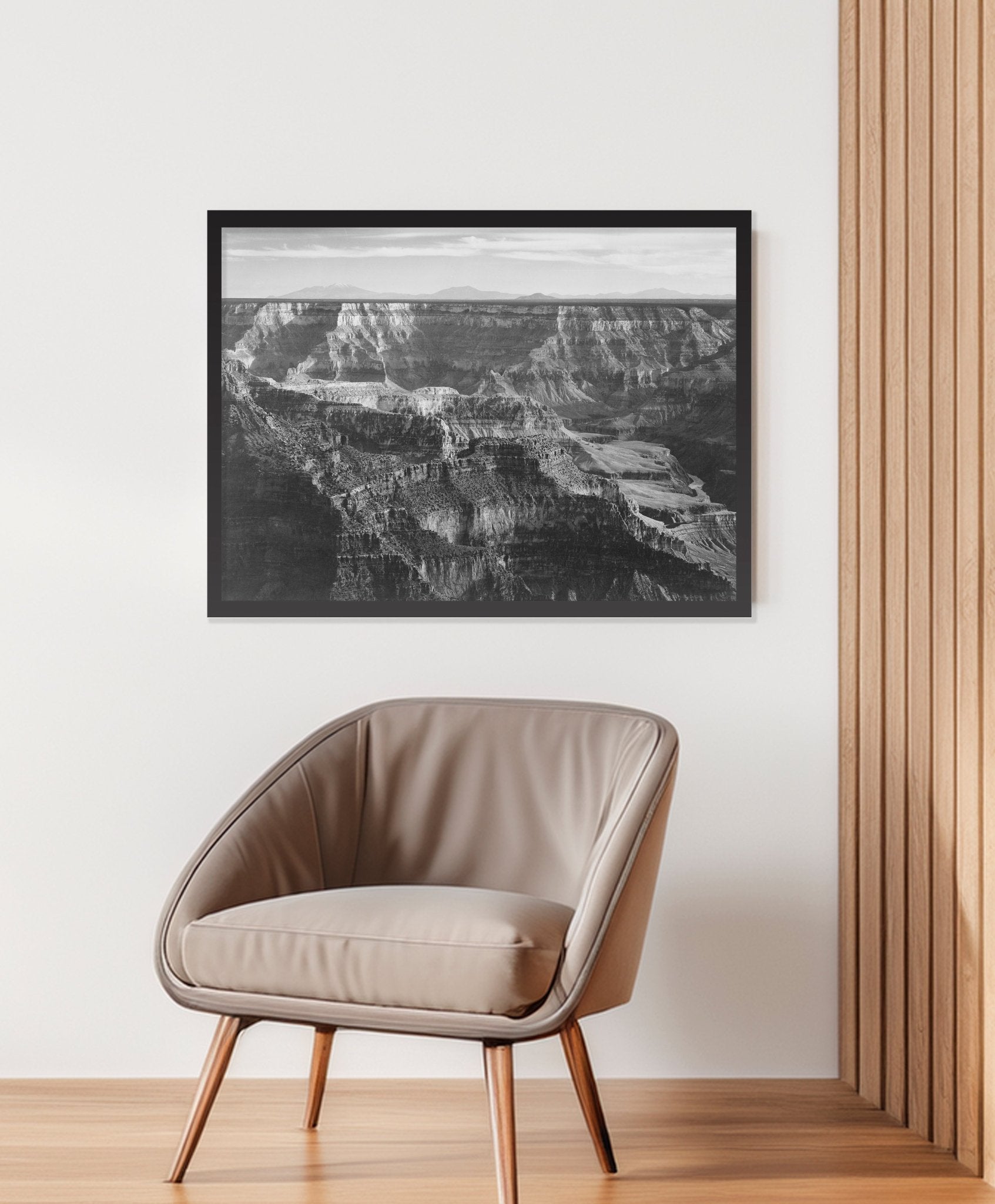 Ansel Adams Prints - Grand Canyon cliffs National Park, Arizona – Room View
