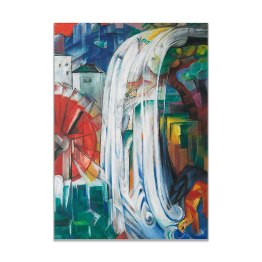 The Bewitched Mill by Franz Marc - The Print Vault