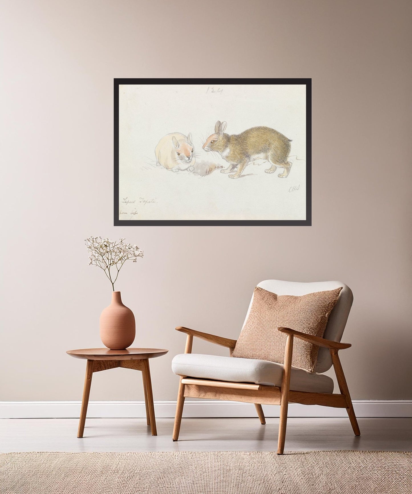 The Rabbit by Charles Hamilton Smith - The Print Vault