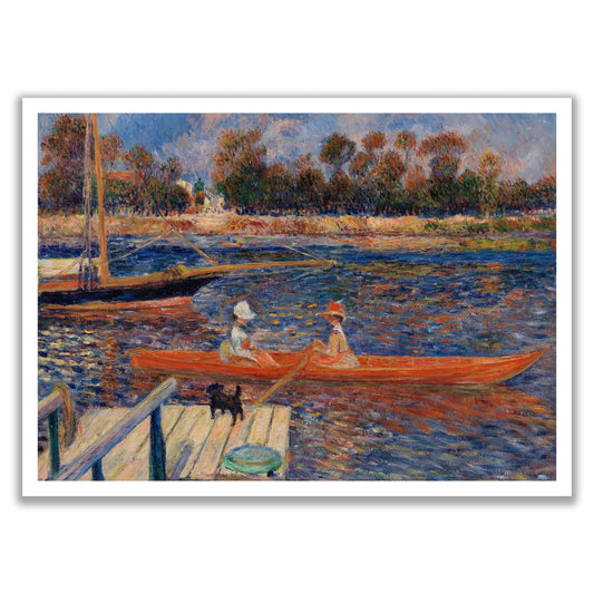 The Seine at Argenteuil by Pierre Auguste Renoir - The Print Vault