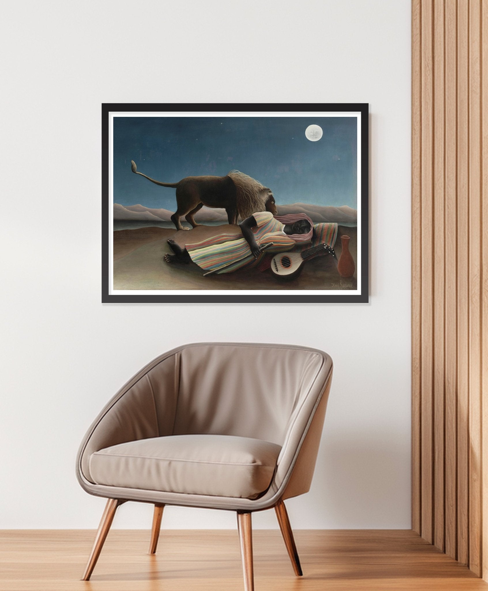 The Sleeping Gypsy (1897) by Henri Rousseau - The Print Vault