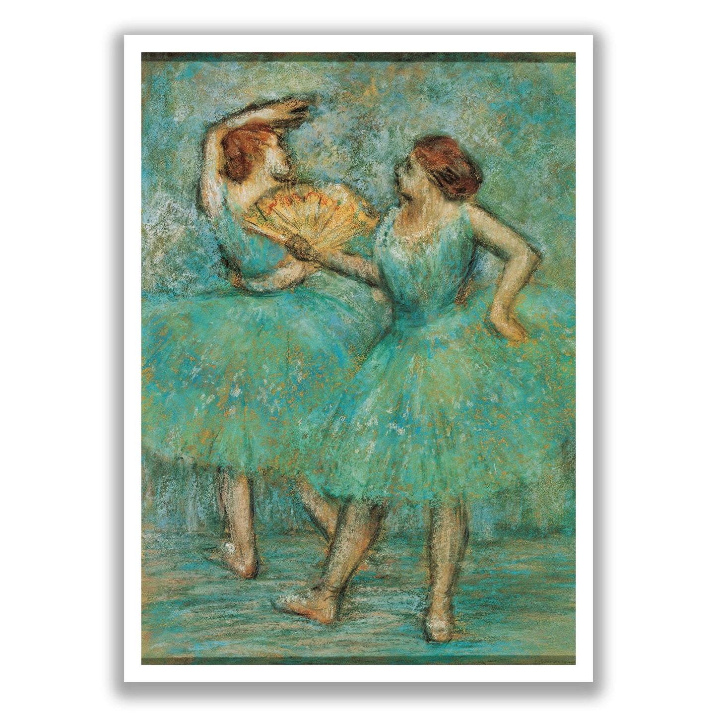 Two Dancers (1905) by Edgar Degas - The Print Vault