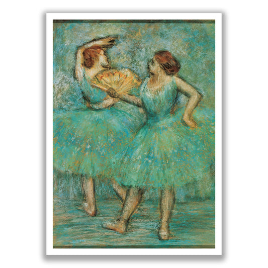 Two Dancers (1905) by Edgar Degas - The Print Vault