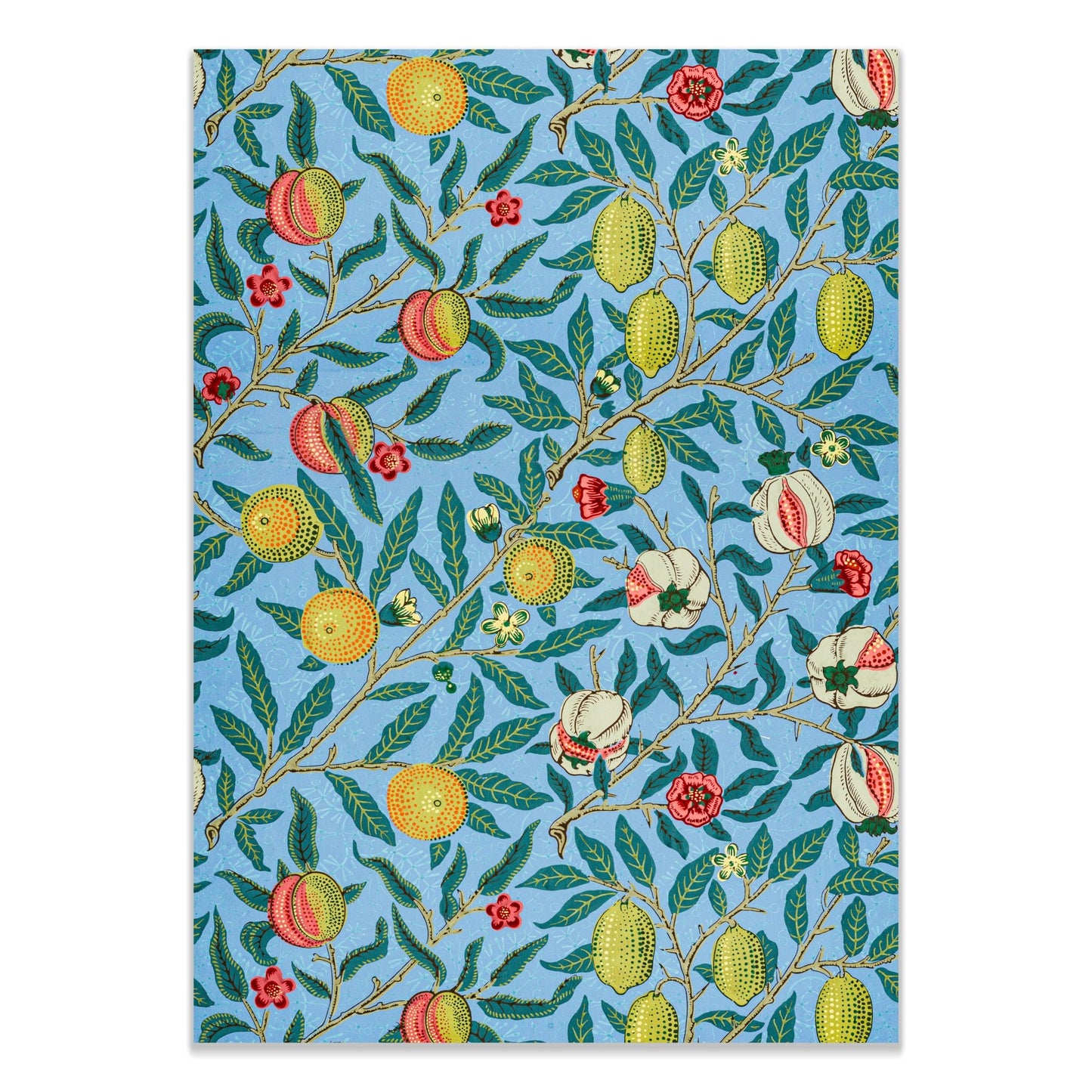 William Morris's Four fruits (1862) famous pattern - The Print Vault