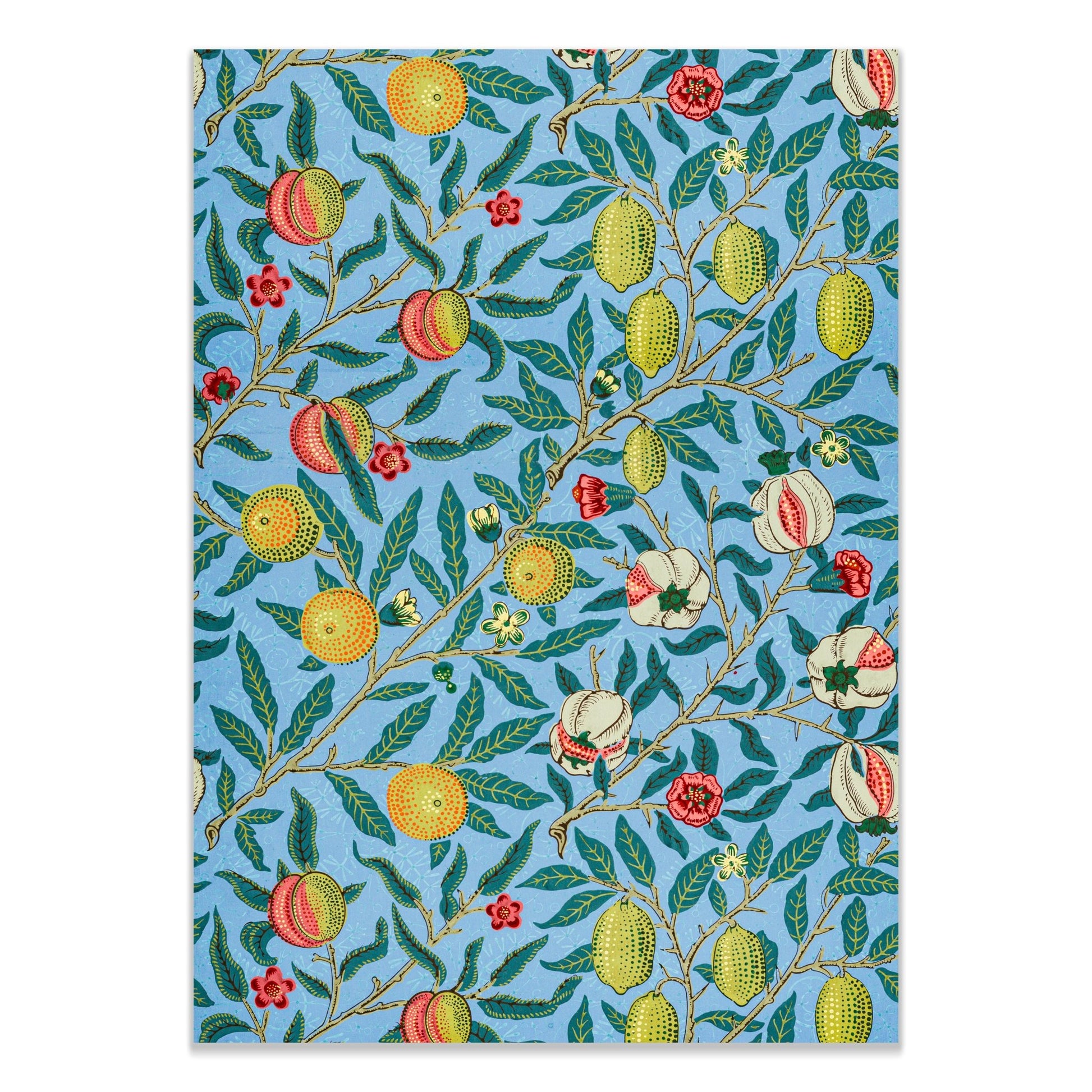 William Morris's Four fruits (1862) famous pattern - The Print Vault