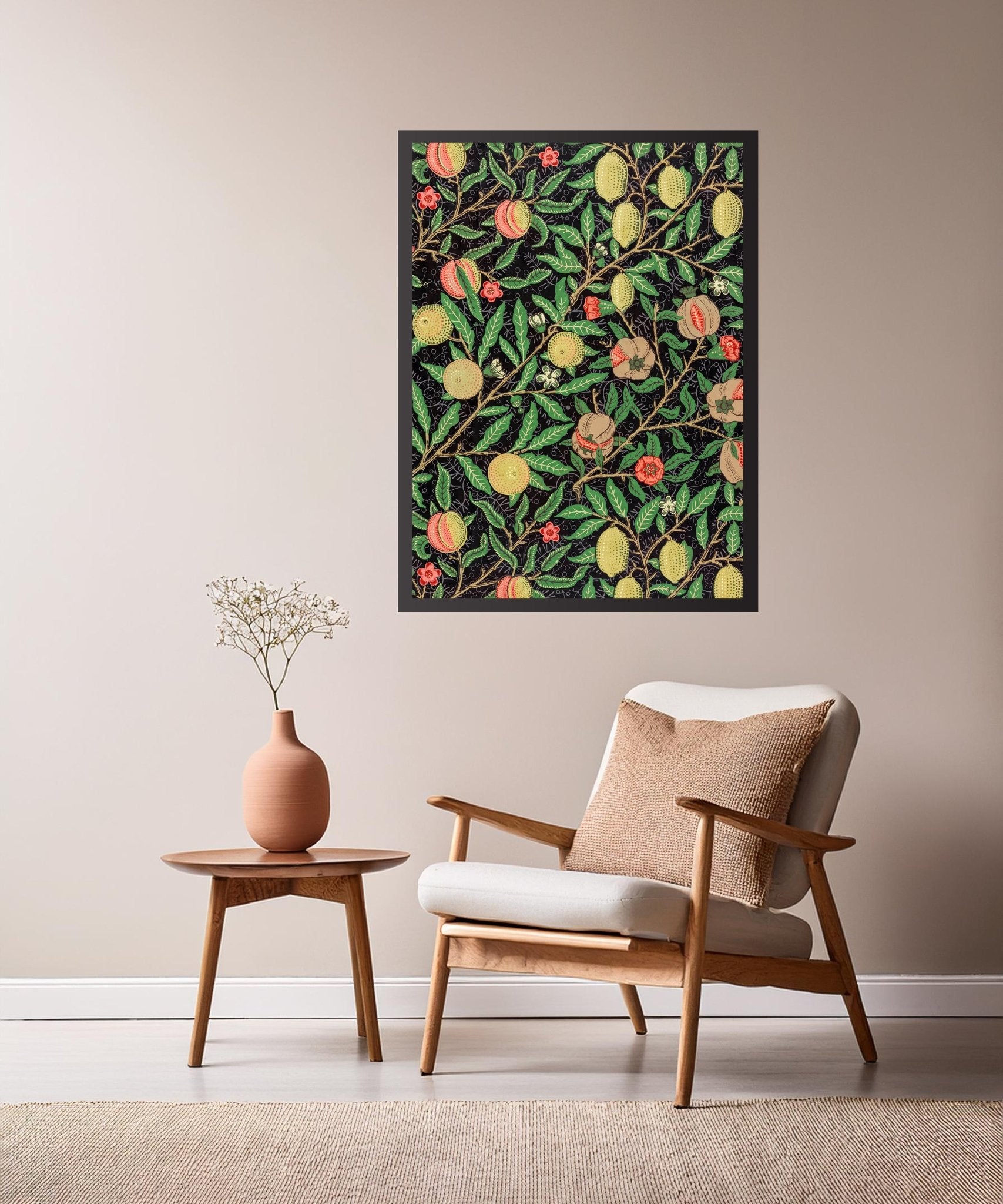 William Morris's Fruit pattern (1862) wallpaper - The Print Vault