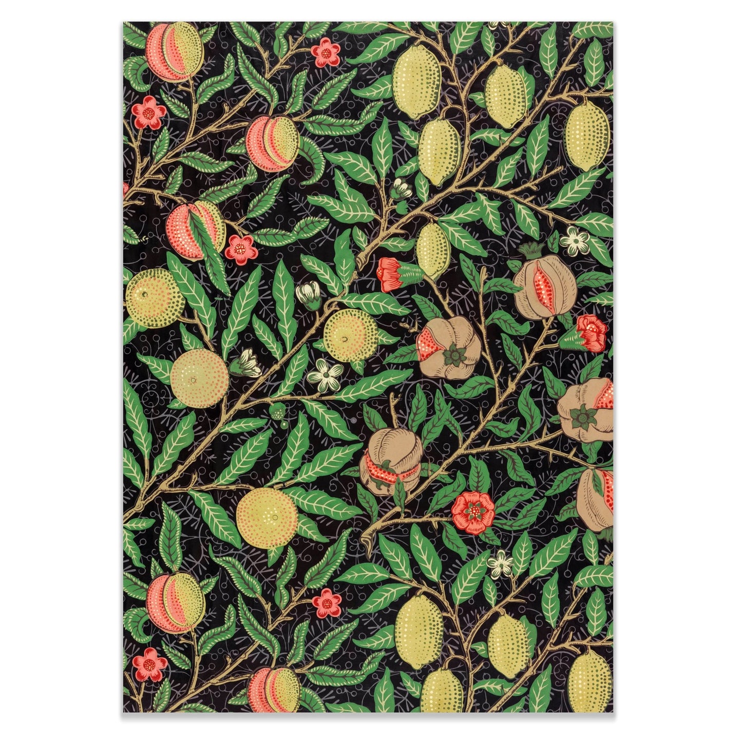 William Morris's Fruit pattern (1862) wallpaper - The Print Vault