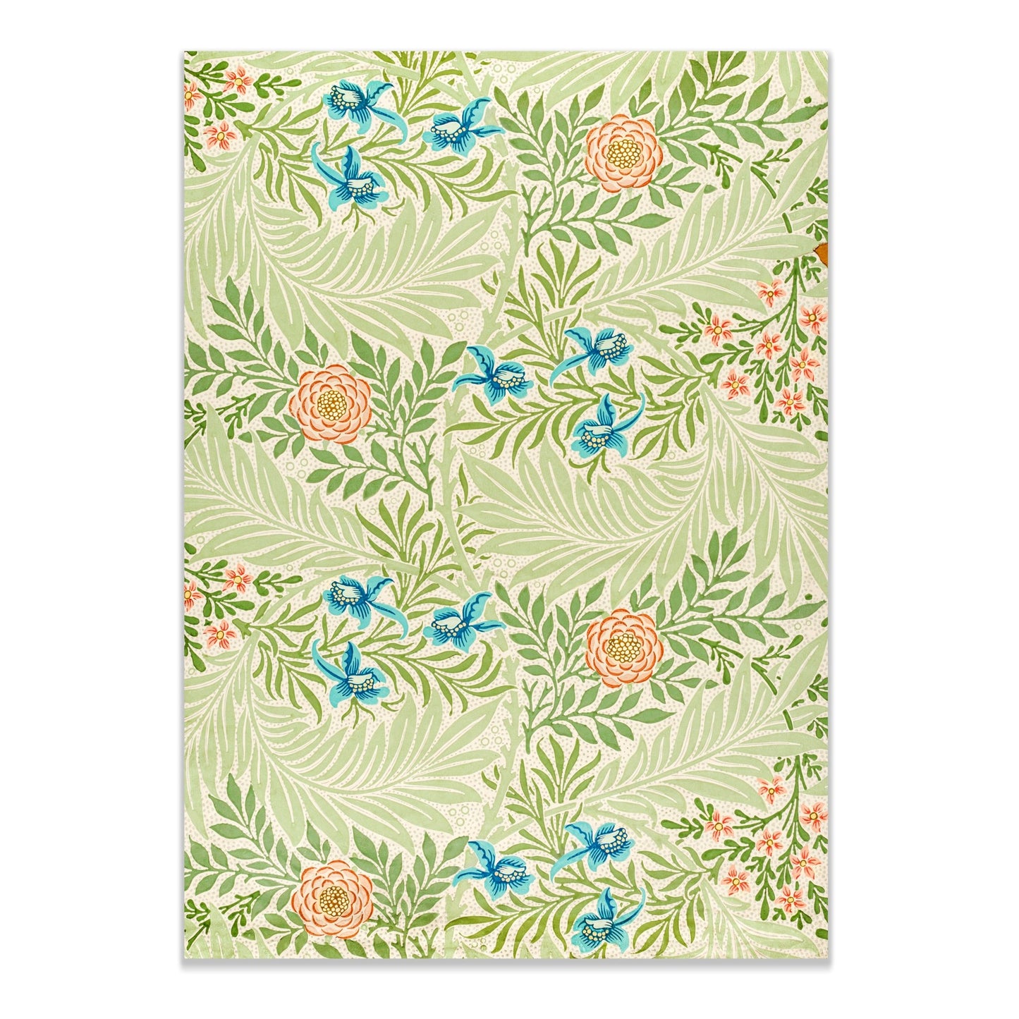 William Morris's Larkspur (1874) famous pattern - The Print Vault